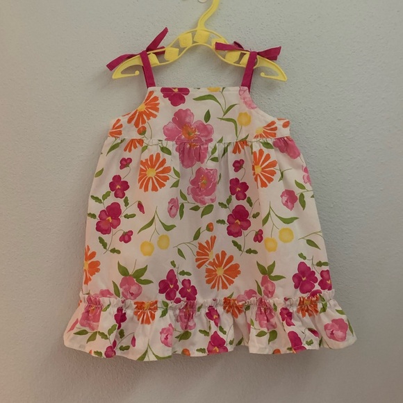 Gymboree Tropical Floral Sundress, Baby Girls 6-12 months - Picture 6 of 7